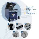 Horno agitador polvo poliamida DTF CT700H 