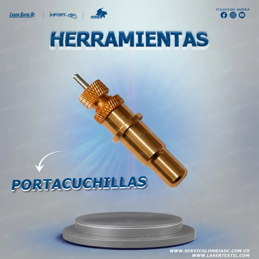 Holder/Porta cuchillas para plotter de corte Teneth IMPA