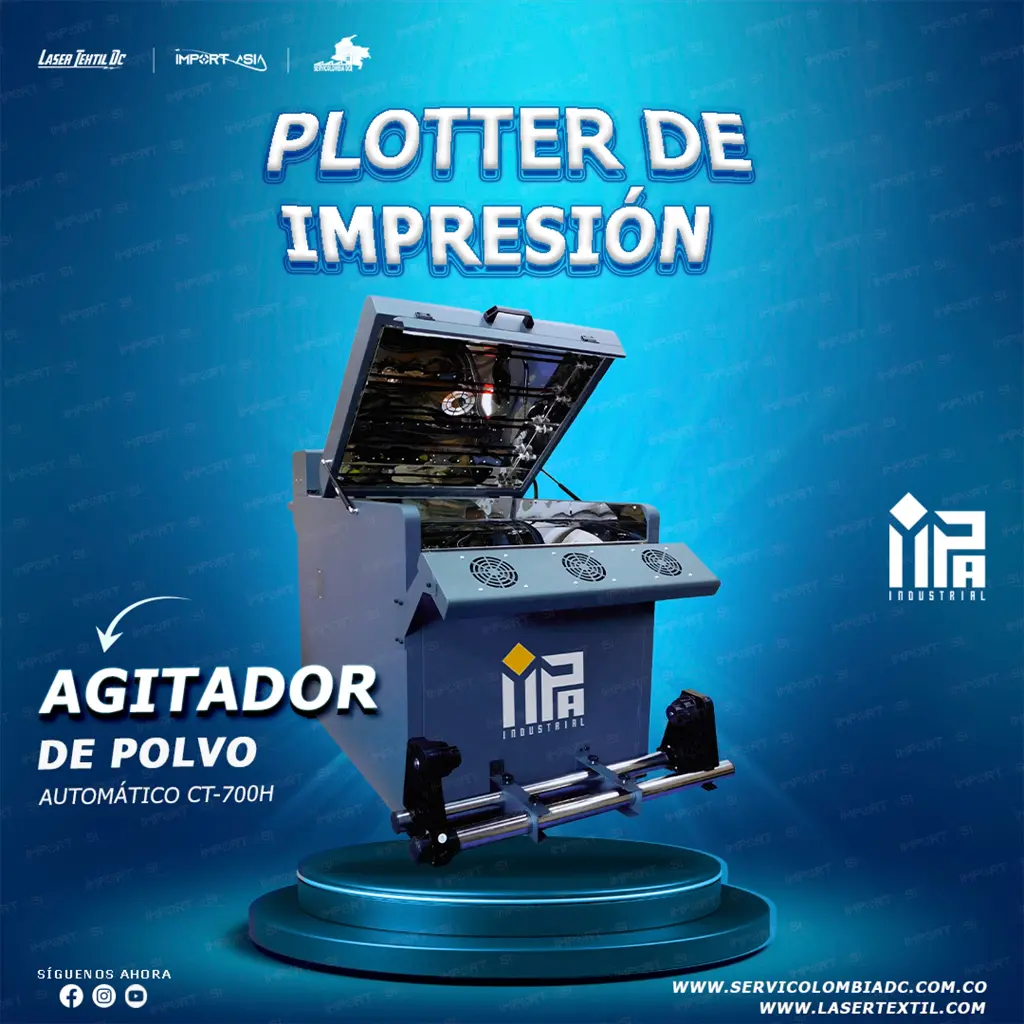 Horno agitador polvo poliamida DTF CT700H