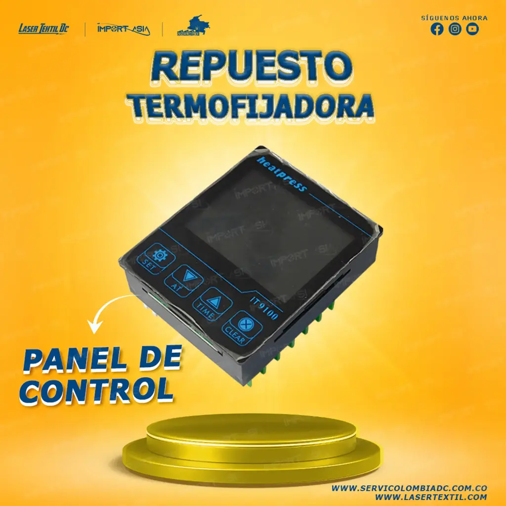 Panel de control ref. IT940 para termofijadora 