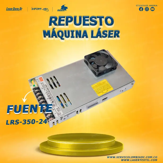 Fuente de alimentación conmutada LRS-350-24