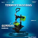 Termofijadora manual para gorra 