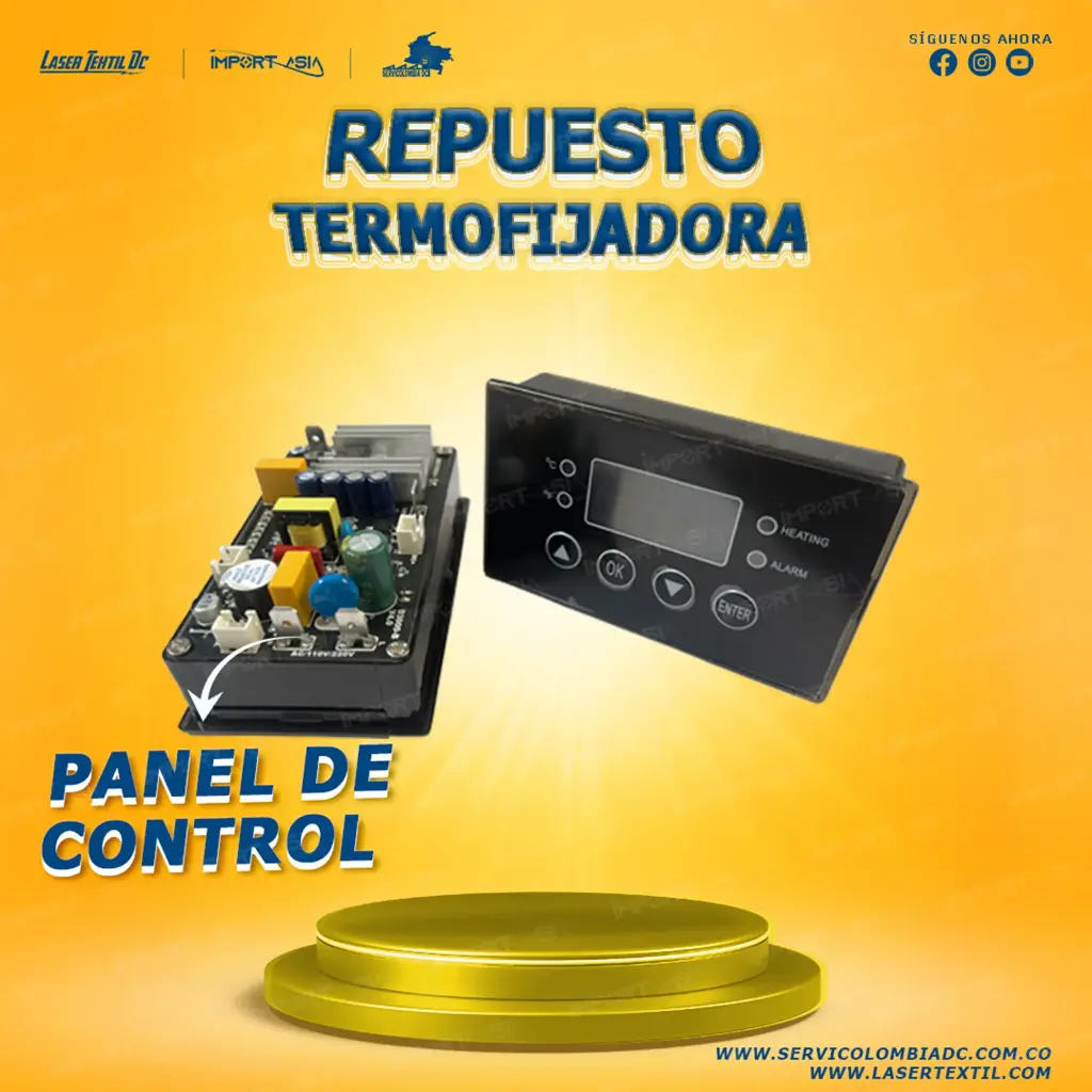 Panel de control ref. D3000-B V4.0 termofijadora 