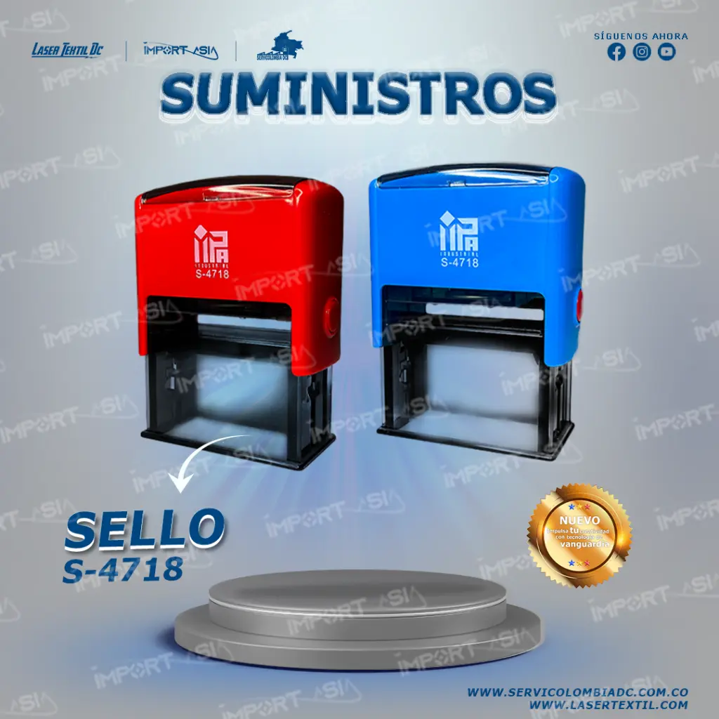 	Sello autoentintable IMPA Ref. S-4718
