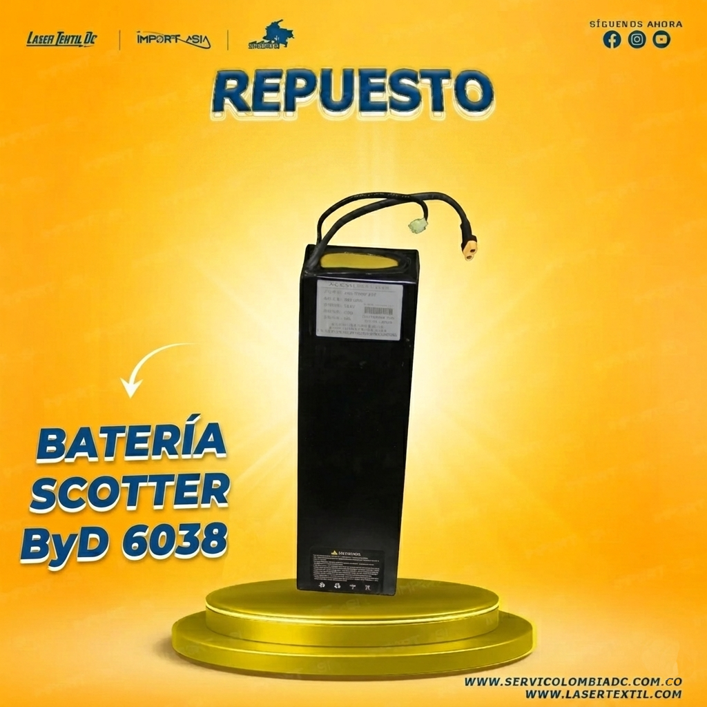 Batería Scotter ByD 6038