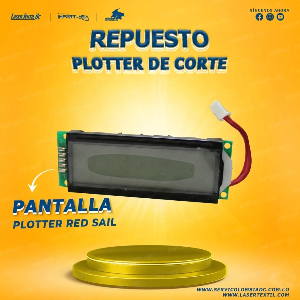 Pantalla Plotter Red Sail 