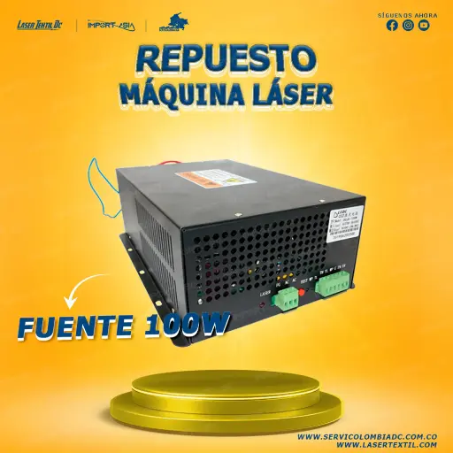 [FUEN100W-220V] Fuente para maquina laser co2 100w 