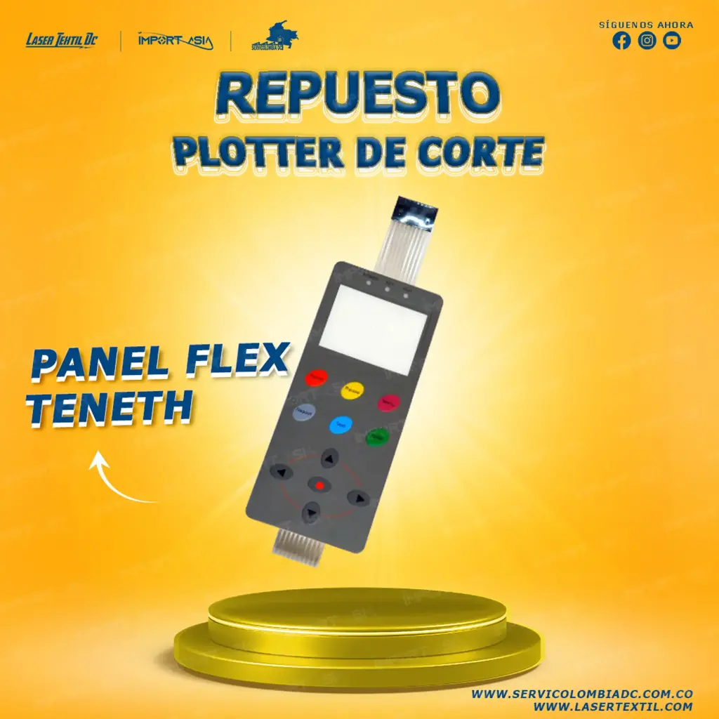 [FLEXTENETH] Flex para plotter de corte Teneth