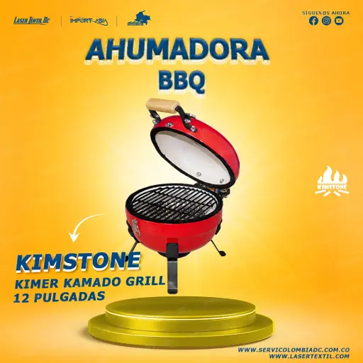 [BBQ12"] Ahumadora de cerámica 12" 