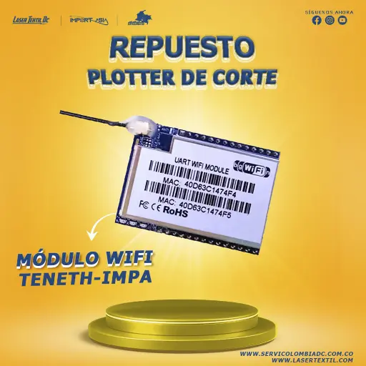 [WIFITENETH] Modulo WIFI para plotter de corte Teneth 