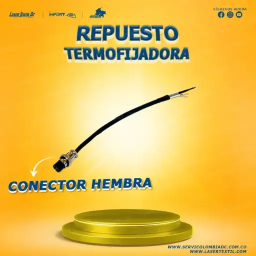 [CONEC-HEMBRA-TER] Conector hembra termofijadora 