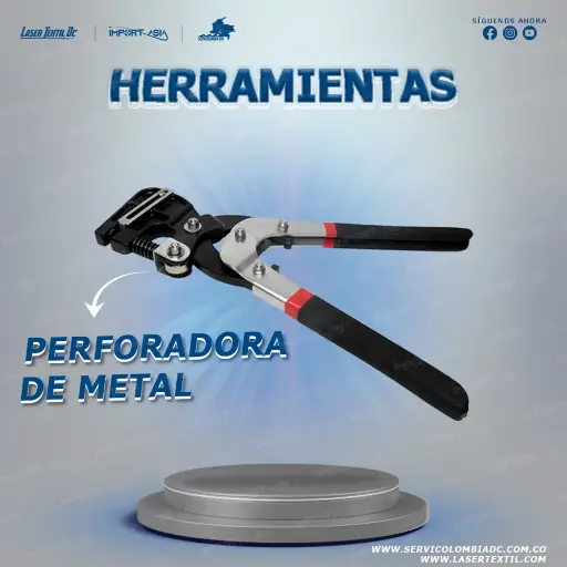 [PERFMETL] Perforadora de metal 