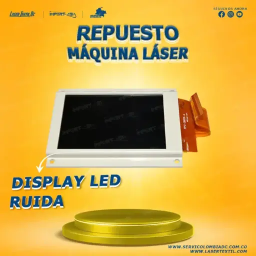 [LEDRUIDA] Display led para pantalla Ruida 