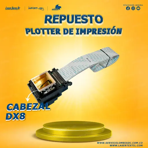 [CABDX8] Cabezal DX8 para plotter de impresión