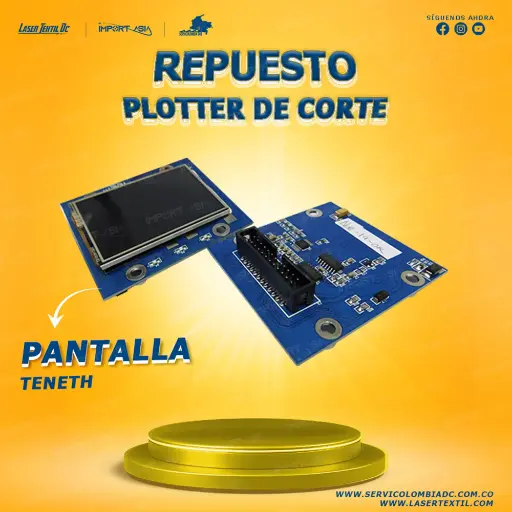 [PAN TENETH-IMPA] Pantalla plotter de corte Teneth - IMPA