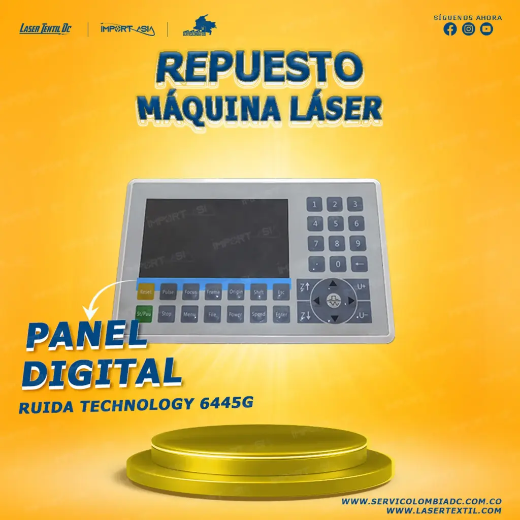 [TARJETA6445G] Pantalla Ruida 6445G