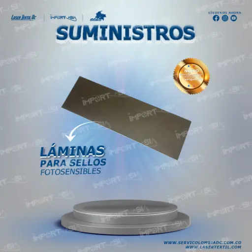 [SELLOFOTOSENSIBLE] Goma para sello fotosensible 