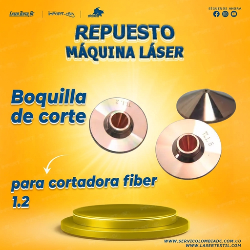 [BOQ1.2] Boquilla de corte para cortadora fiber 1.2
