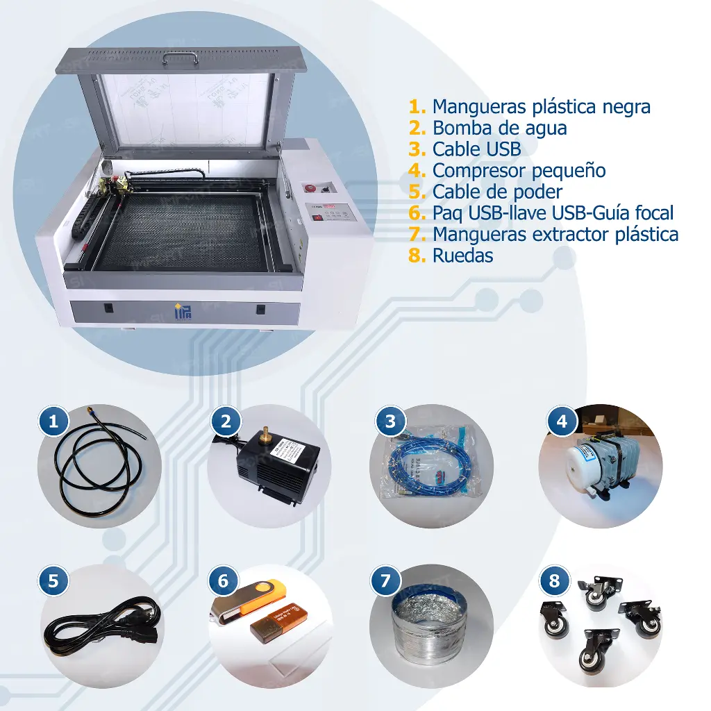 Maquina laser co2 SP6248 