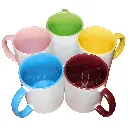 Mug blanco con color interno y oreja 11oz 
