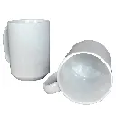 Mug blanco tradicional de 15 oz