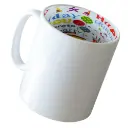 Mugs blanco estampado interno sublimable 11oz