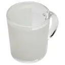 Mug de cristal con recuadro blanco para sublimacion 11oz 