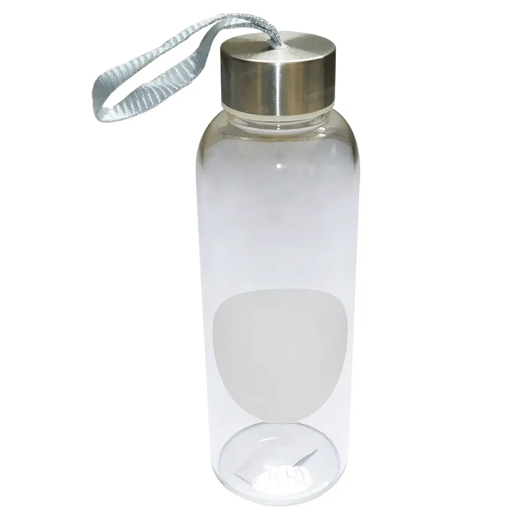 Caramañola de cristal sublimable 500ml 