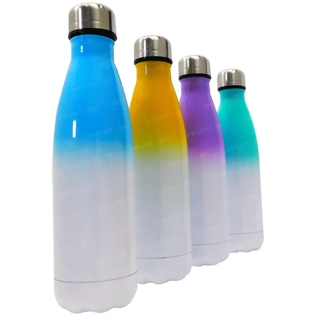 Termo metálico sublimable tipo coca cola 500ml 