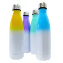 Termo metálico sublimable tipo coca cola 500ml 