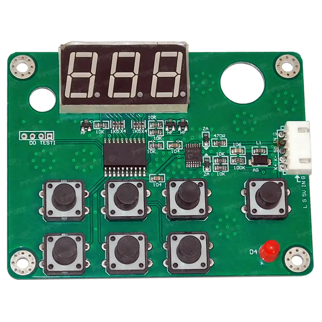 Display digital termofijadoras 