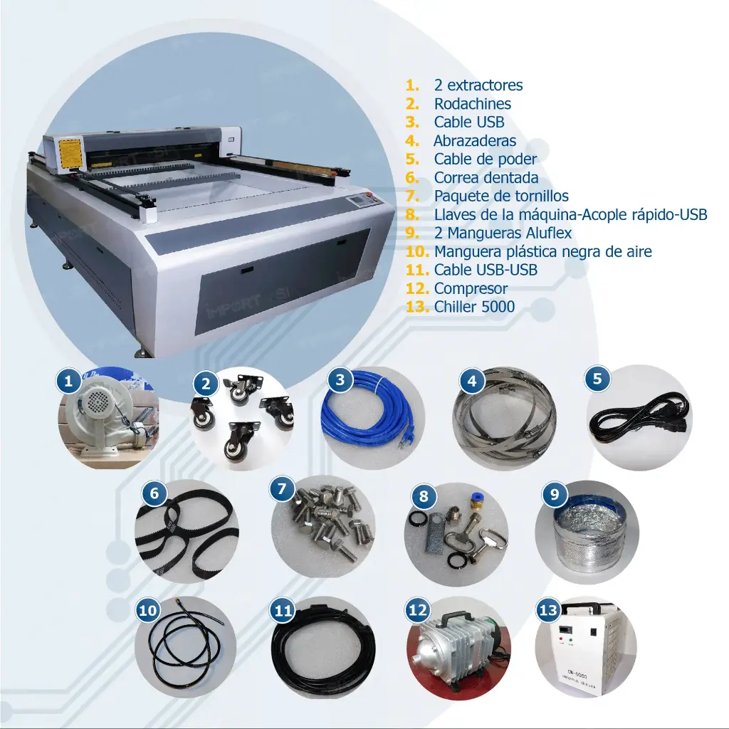 Maquina laser co2 Keyland KL1325