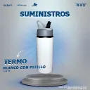 Termo pitillo sublimable metálico 600 ml