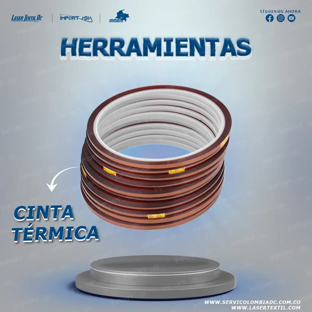 Cinta térmica para sublimación