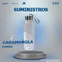 Caramañola de cristal sublimable 500 ml