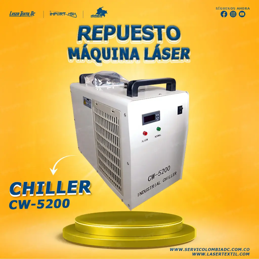 Chiller cw5200 220v