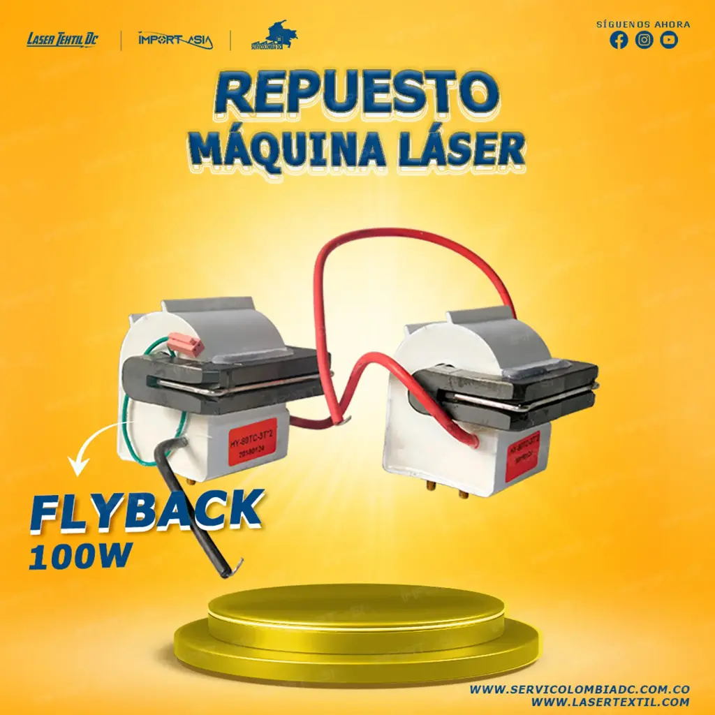 Flyback para fuente láser Co2 100 w