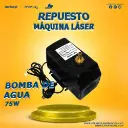 Bomba de agua 3000 l/h para tubo láser Co2 40-60w