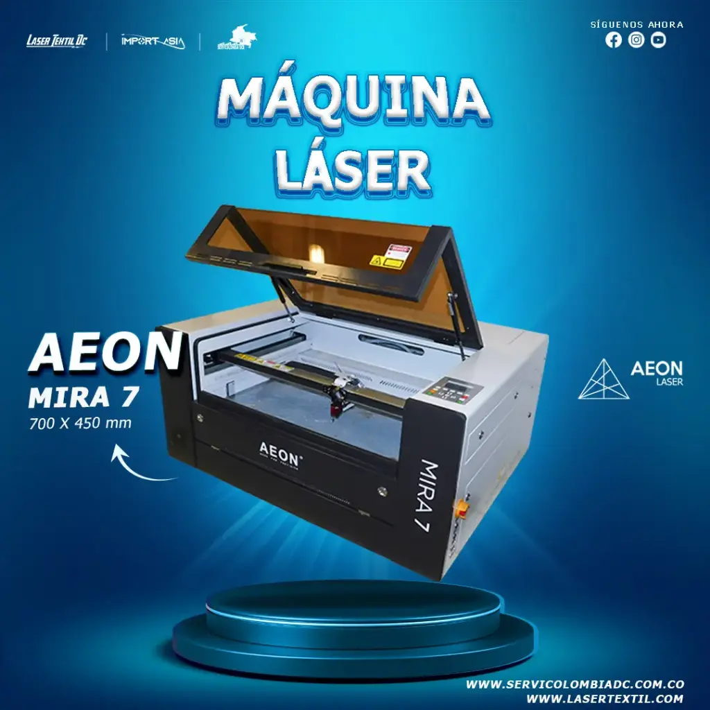 Maquina laser co2 AEON Mira 7