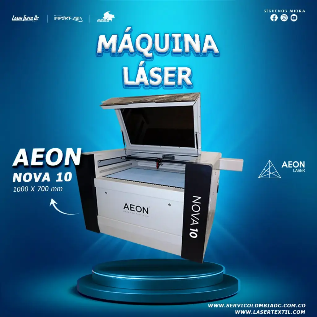 Maquina laser co2 AEON Nova 10