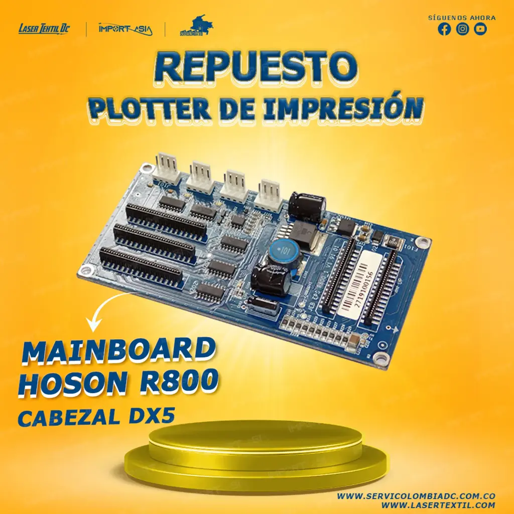 Board Hoson R800 cabezal Dx5 