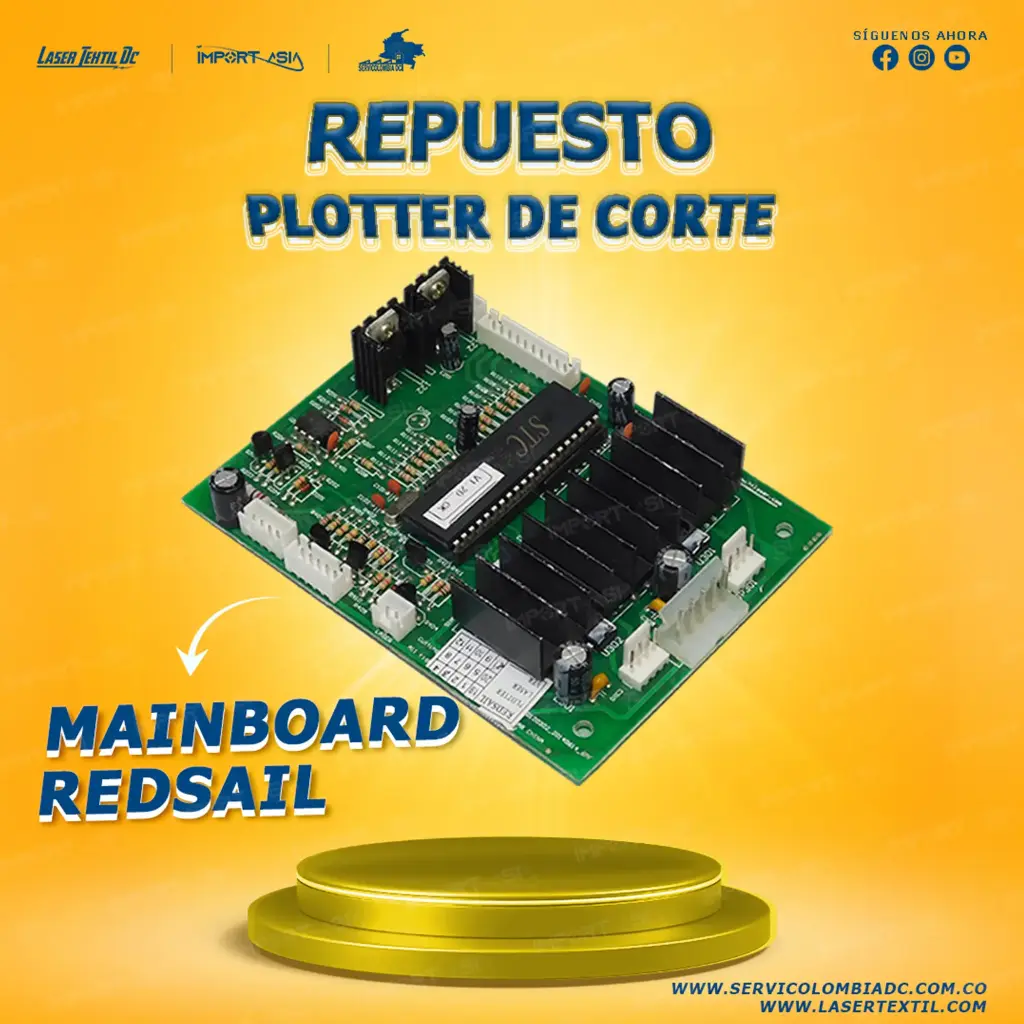 Tarjeta para plotter de corte RedSail 