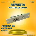 Conector de entrada VGA para plotter de corte RedSail