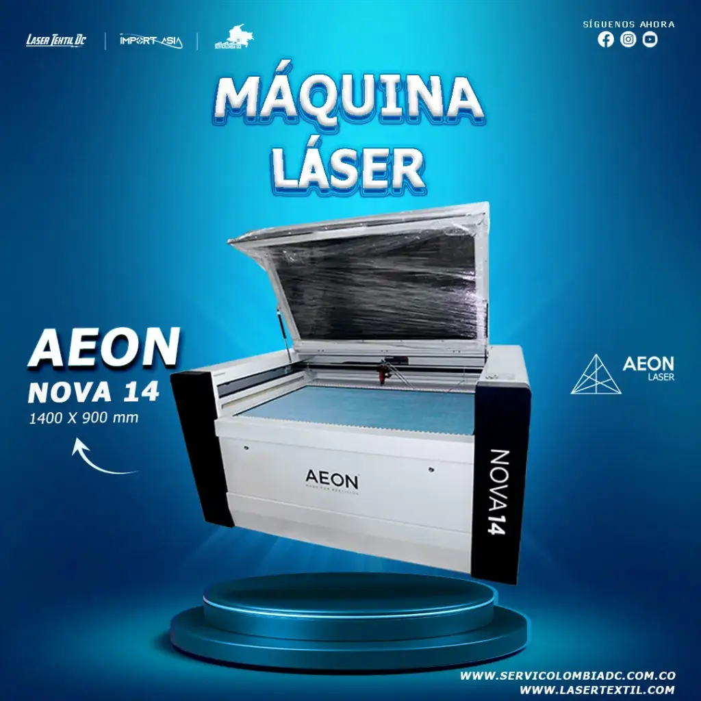 Maquina laser co2 AEON Nova 14 