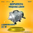 Compresor para máquina láser 35 w