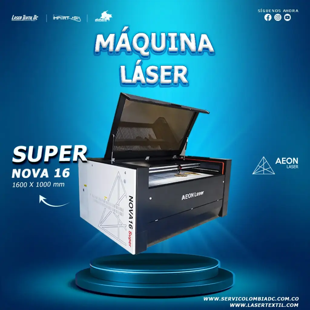 Maquina laser co2 AEON Super Nova 16