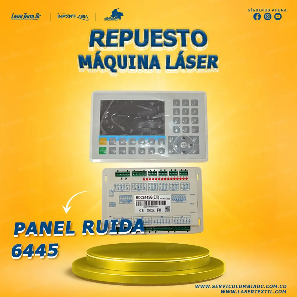 Panel de control Ruida 6445G