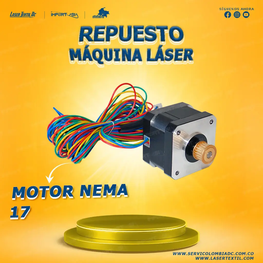 Motor de paso NEMA 17