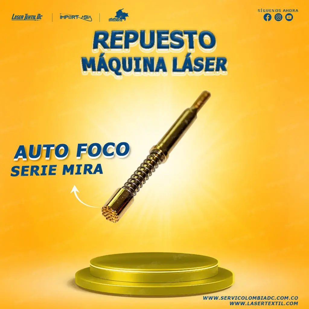 Autofoco maquina laser AEON serie MIRA 