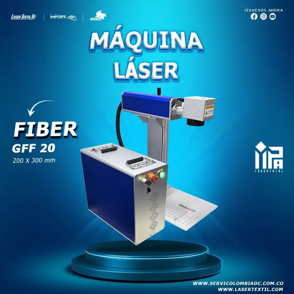 Maquina laser fibra GFF 20w